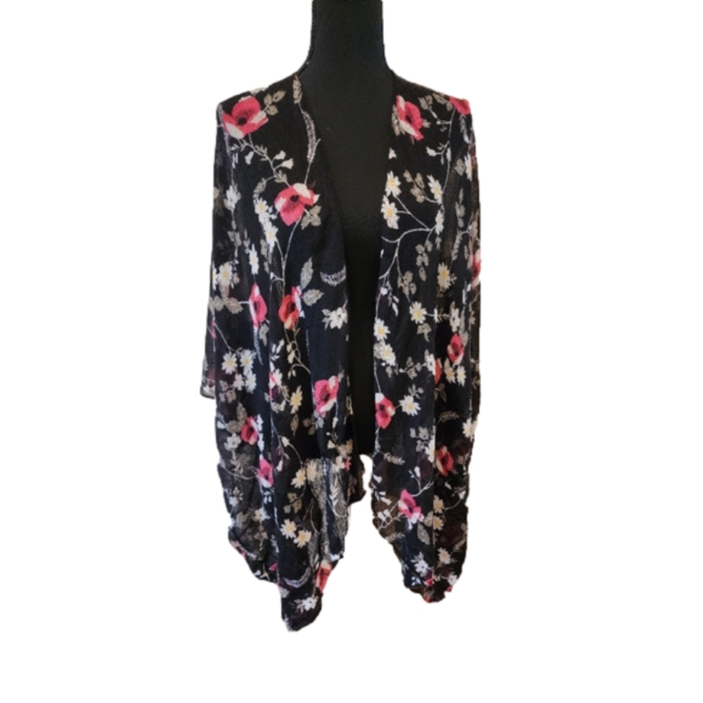 Womens floral kimono